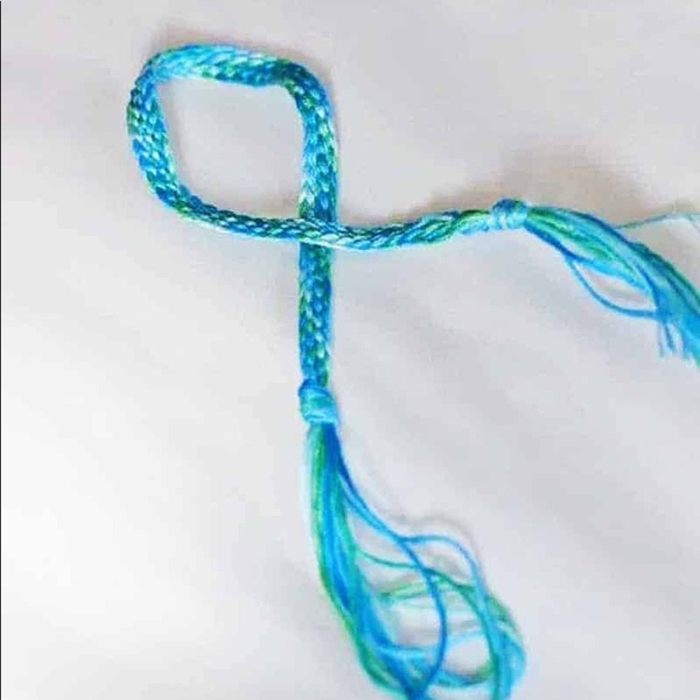 Triple braid bracelet